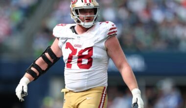 49ers news: Ben Bartch has a high-ankle sprain; 2 players in concussion protocol