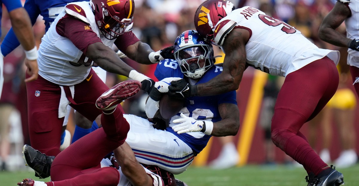 Stats and Snaps - 2025 Week 1, Commanders vs New York Giants