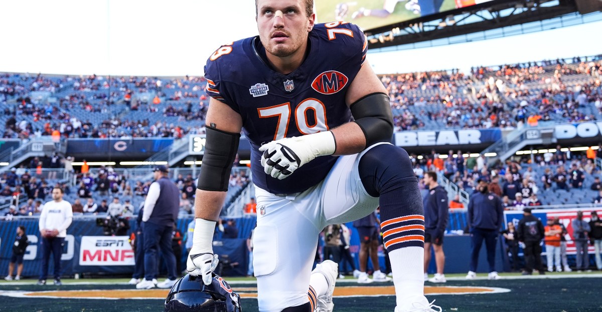 Report: Bears expected to start Theo Benedet at left tackle