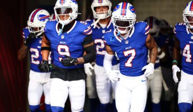Buffalo Bills list 4 players as questionable ahead of Week 2 vs. Jets