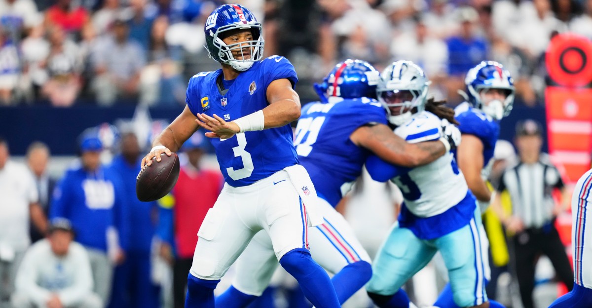 PFF grades and snap counts for the Giants’ 40-37 loss to the Cowboys