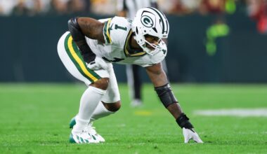 Packers Week 2 Snap Counts