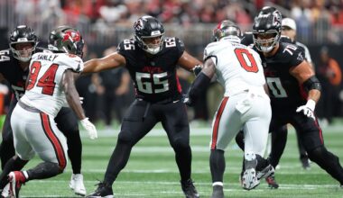 In the spotlight: Can Falcons offensive line improve entering Week 2?