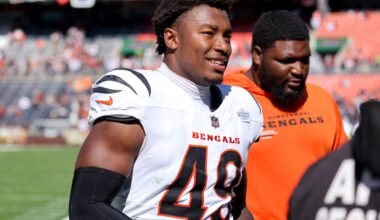 Bengals Snap Counts vs. Vikings