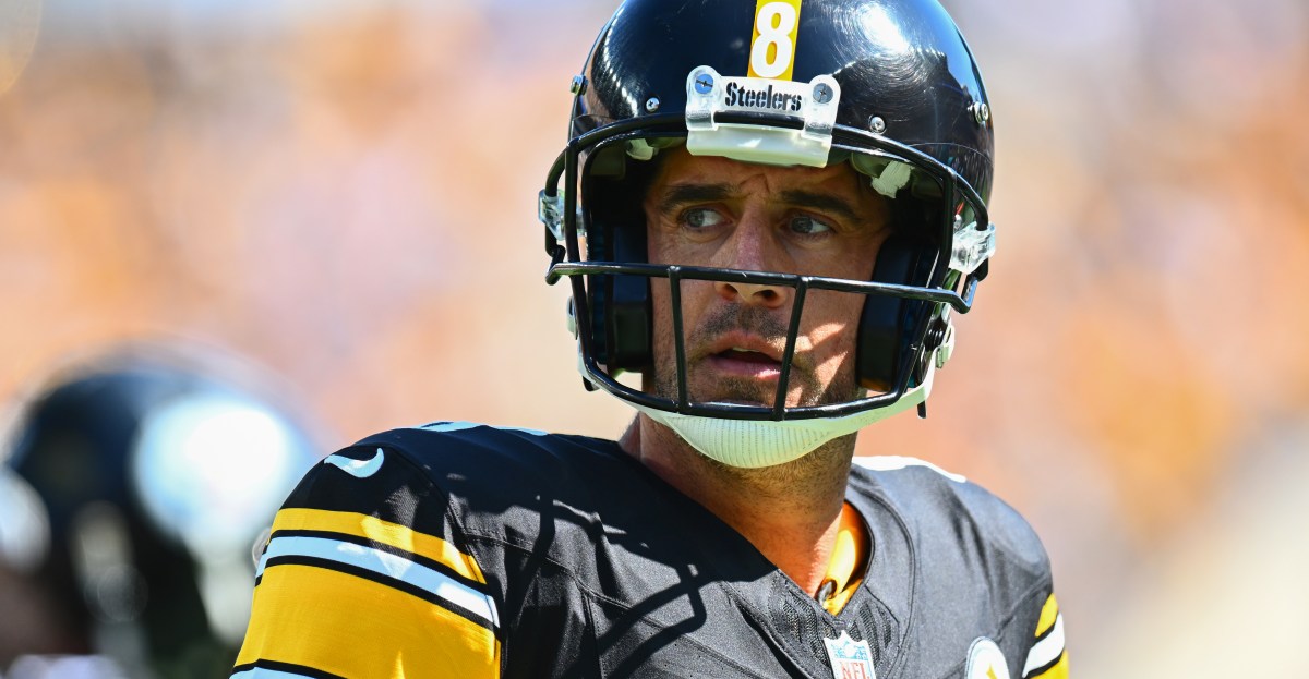 Aaron Rodgers believes in Steelers running game, offensive line
