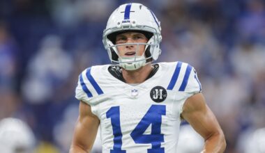 Indianapolis Colts Injury Report: RG Goncalves, WR Pierce and CB Moore All Ruled OUT