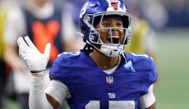 Wan’Dale Robinson shines in career day with Giants