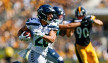 Seahawks vs. Saints injury report: Zach Charbonnet, Julian Love miss practice