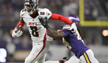 Atlanta Falcons vs. Carolina Panthers injury updates: Kyle Pitts limited with toe