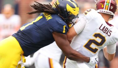 PFF grades for Michigan Football’s defense through four games