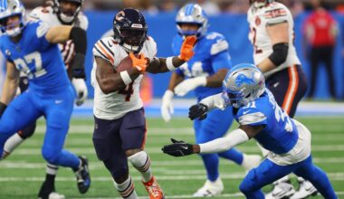 Film breakdown: Diagnosing Detroit Lions’ run defense struggles vs. Bears