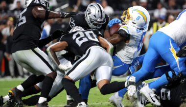 Raiders Week 3: Third down, Red zone success key