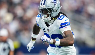 Cowboys star will be out vs. Packers