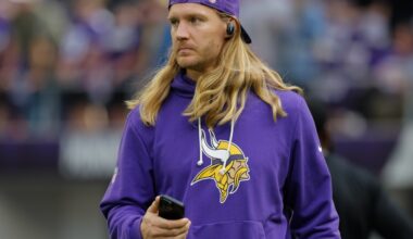 Second Injury Report: Vikings at Steelers