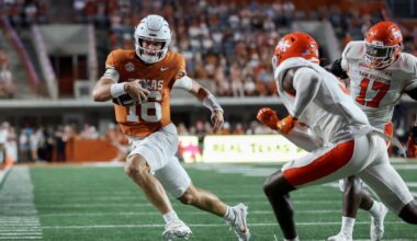 College football grades: Texas earns 'A' mark, Miami gets 'A-' on Week 4 report card ahead of bye weeks