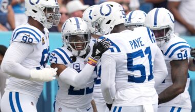 Indianapolis Colts Week 10 Offensive Rankings and Analysis: One drive wonders