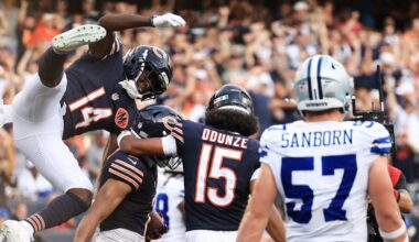 Chicago Bears Week 4 Confidence Survey