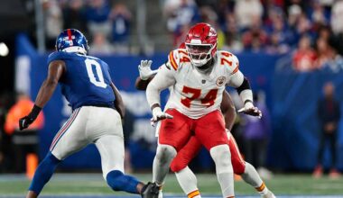 Chiefs offensive line penalties, young players under the spotlight