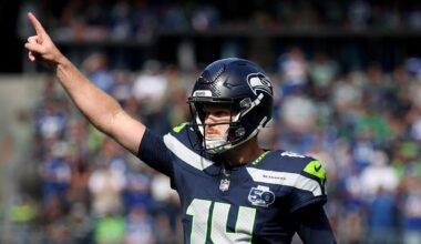 Sam Darnold 'playing out of his mind' in hot start to Seahawks career, says coach Mike Macdonald