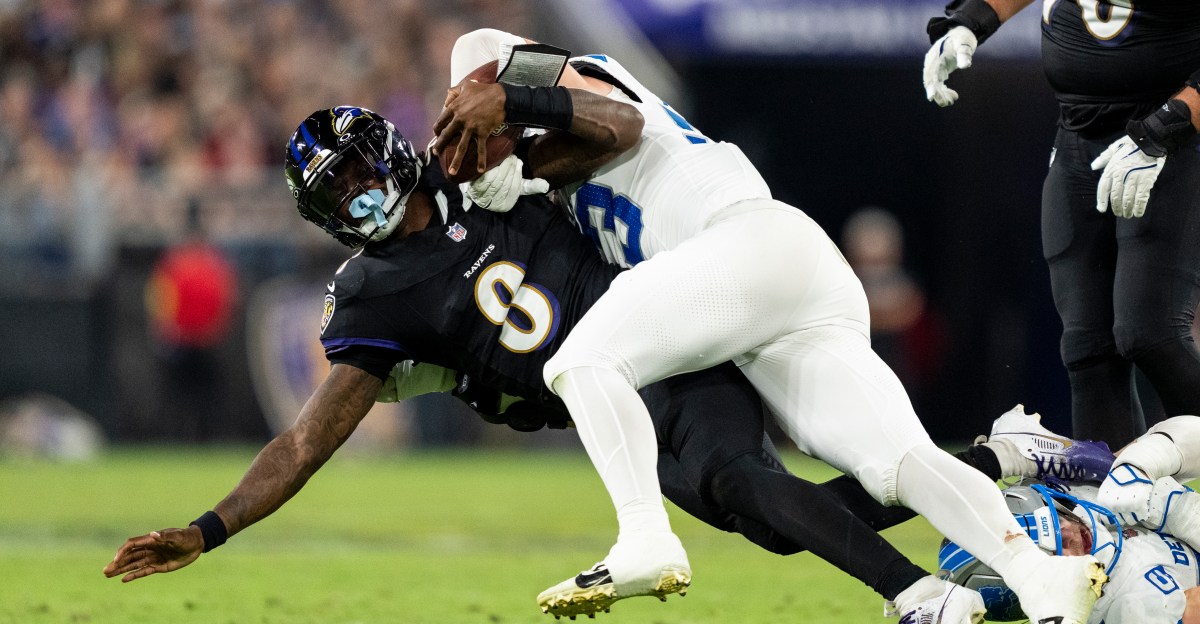 Lions report card: Detroit dominant in the trenches again vs. Ravens