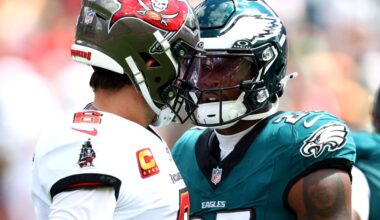 Eagles vs. Bucs: Second quarter score updates