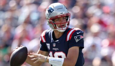 Patriots’ Drake Maye a top 10 NFL QB after first month of the season