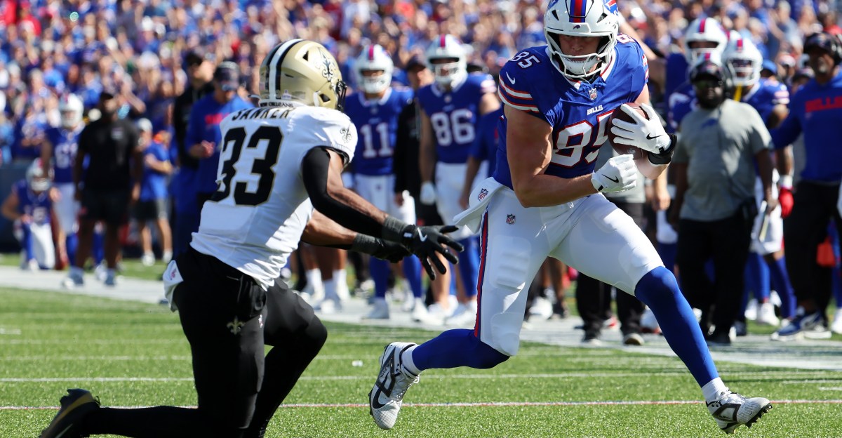 Who was the Saints’ breakout player vs. the Bills?
