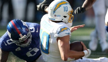 Film study: How the New York Giants’ pass rush disrupted the Chargers
