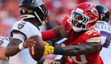 Chiefs vs. Ravens, Rams vs. Colts, highlight Week 4 late action