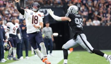 Bears escape from Vegas with 25-24 win over Raiders