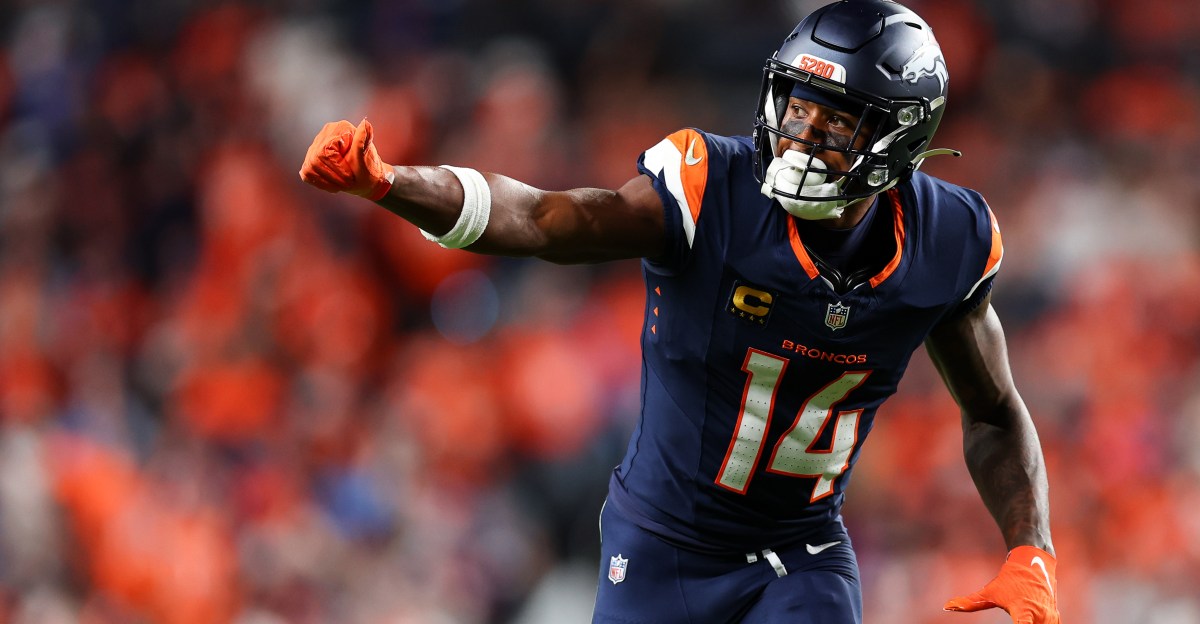 Game balls for the Denver Broncos win over the Cincinnati Bengals