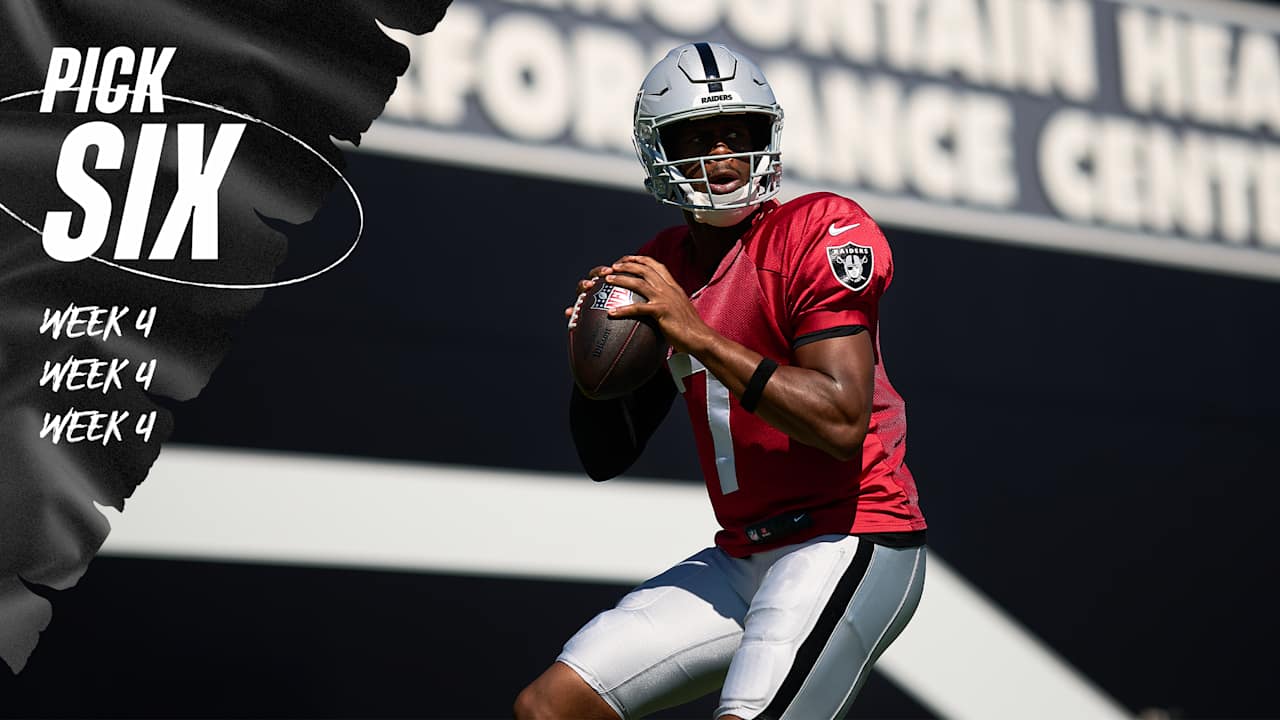 Quarterback showdown between Geno Smith and Caleb Williams in Week 4