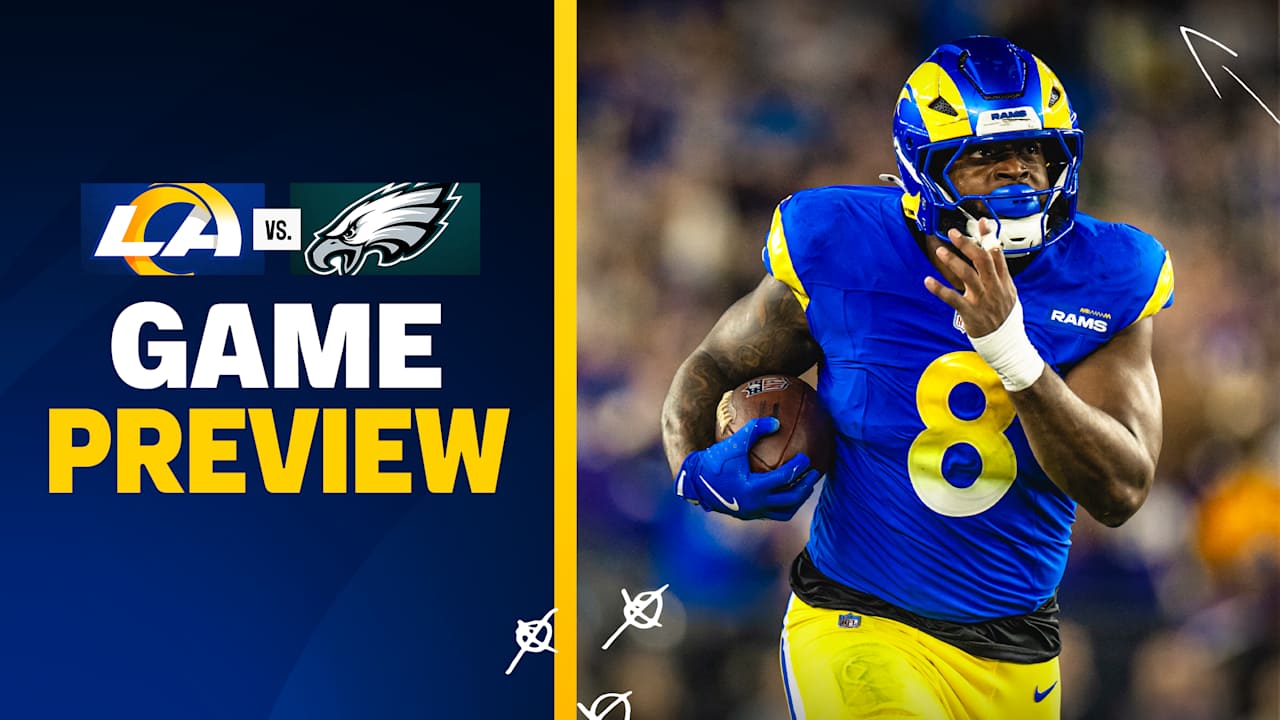 Los Angeles Rams & Philadelphia Eagles tussle in epic early season matchup