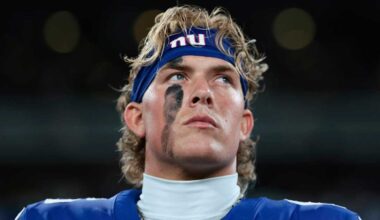 Giants rookie QB Jaxson Dart could make debut vs. Commanders with package of plays