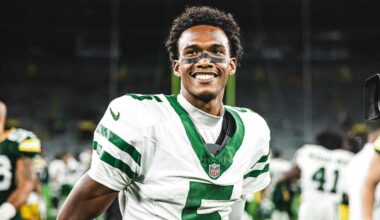 Garrett Wilson Brings Impressive Numbers into Jets' Season, Plus a New Letter: 'C'