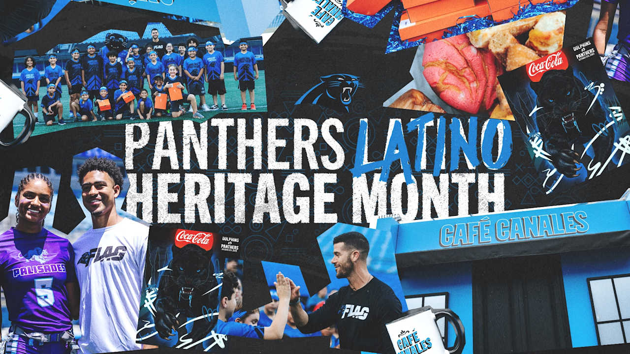Dave Canales and the Panthers kick off Latino Heritage Month with special appearances