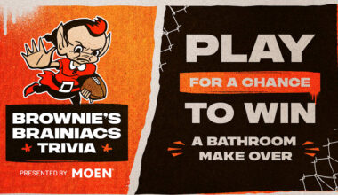 Play Brownie's Brainiacs Trivia after each home game