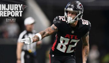 Falcons Injury Report: Week 4 vs. Washington