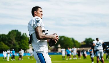 Tetairoa McMillan spent the summer earning trust to be the No. 1 guy