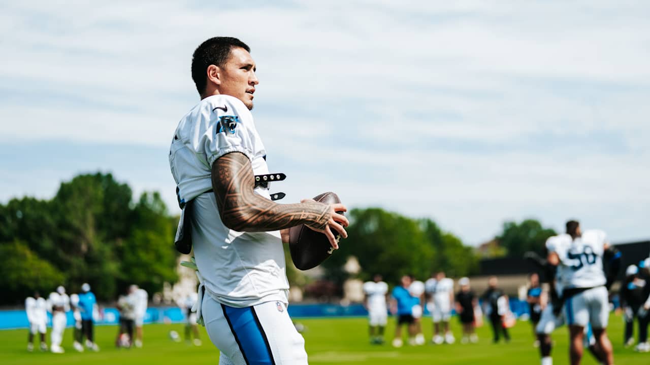 Tetairoa McMillan spent the summer earning trust to be the No. 1 guy