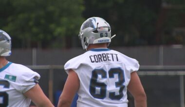 Panthers lose two offensive linemen to injuries in loss at Cardinals – WSOC TV