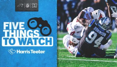 5 things to watch as Panthers face off in the desert with the Cardinals