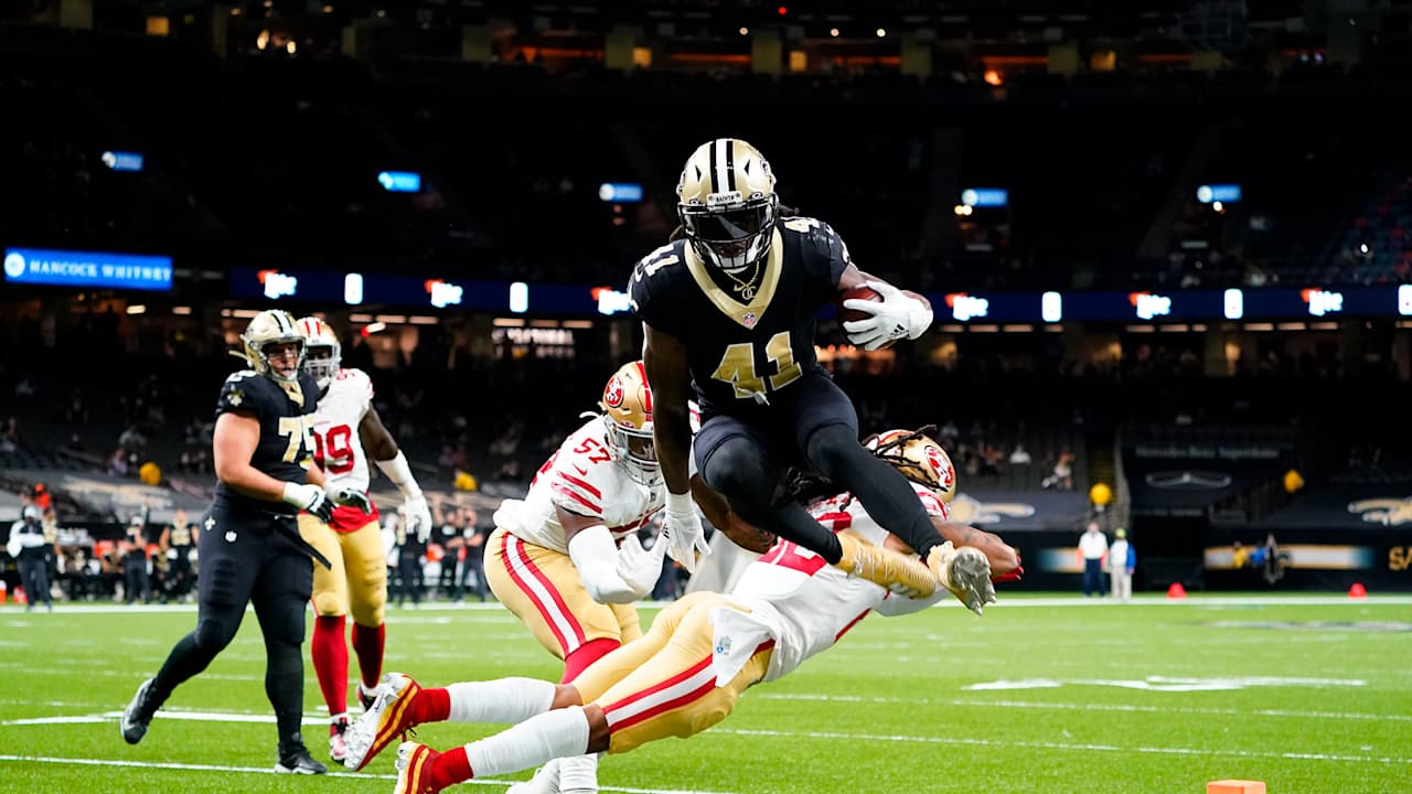 New Orleans Saints vs San Francisco 49ers on September 14