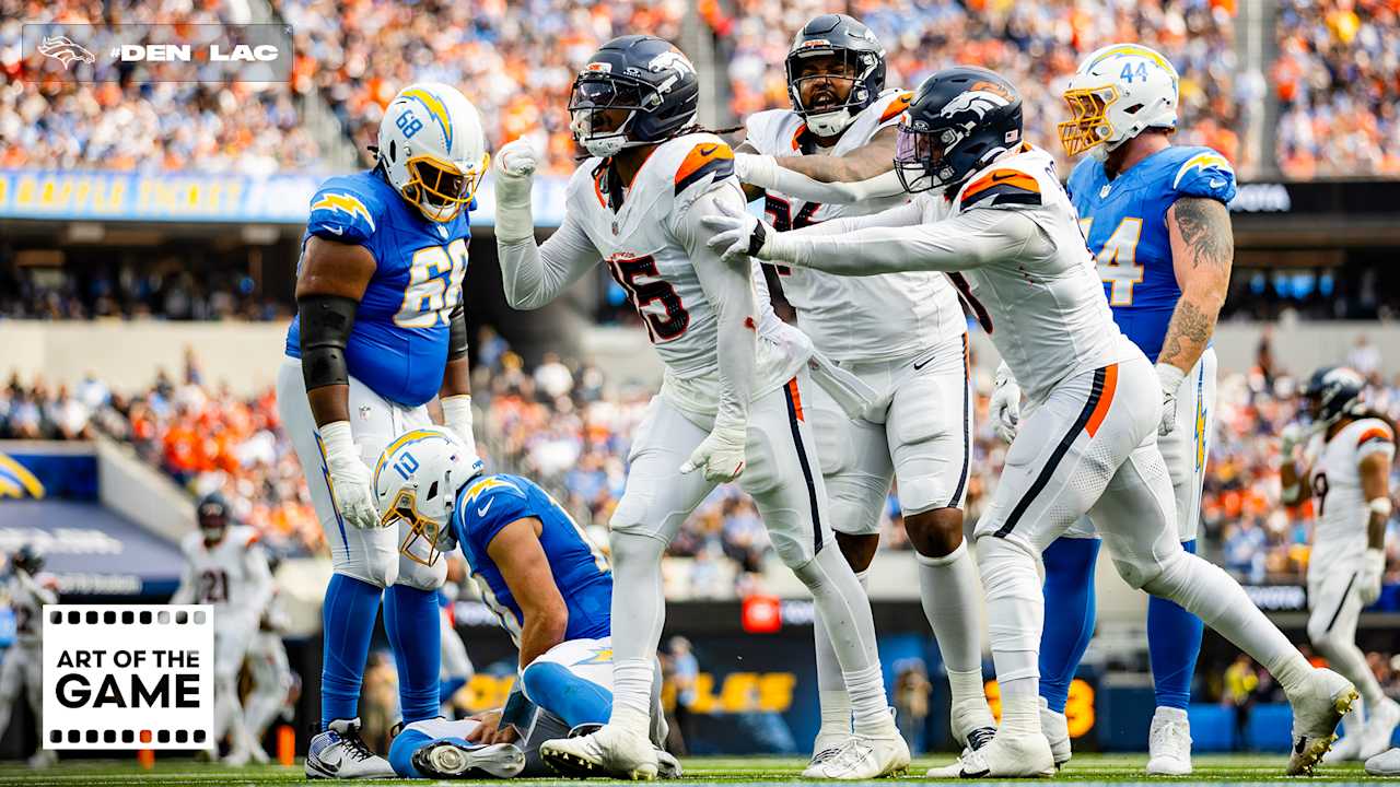 The Broncos team photographers' favorite photos from Week 3 vs. the Chargers