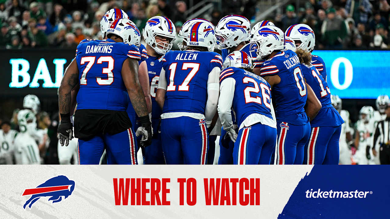 Bills vs. Jets | Where to watch, stream and listen