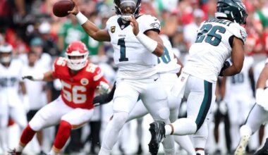 Eagles beat Chiefs in Super Bowl rematch, Lions maul Bears