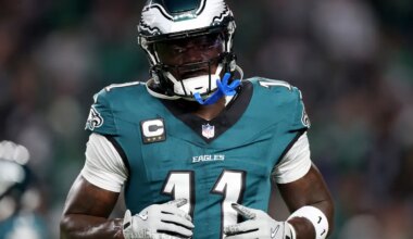 Eagles WR AJ Brown throws shades at own offense for not scoring enough points in first two weeks