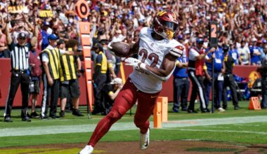 Washington Commanders triumph over Giants in season opener