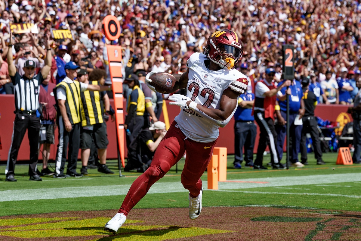 Washington Commanders triumph over Giants in season opener