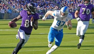 Week 3 opening odds: Lions road underdogs at Ravens on MNF